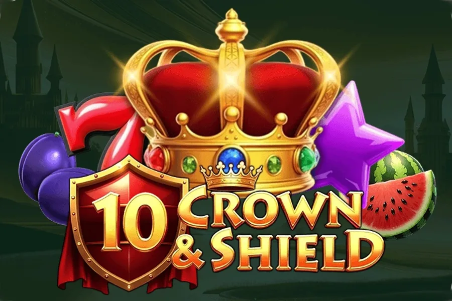 10 Crown & Shield slot artwork by Excellent Reel