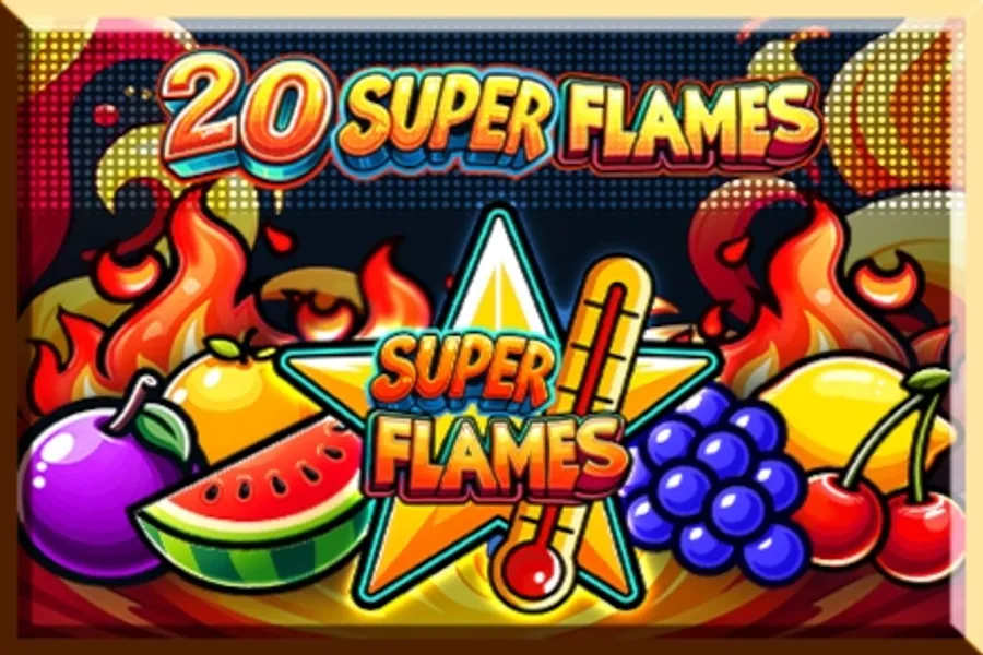 20 Super Flames slot artwork by Tiptop