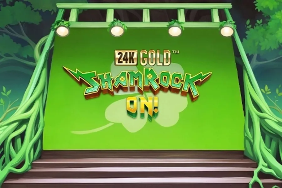 24K Gold ShamRock On! slot artwork by Hot Rise Games