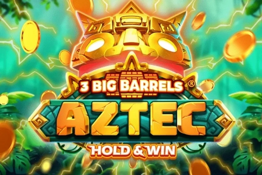 3 Big Barrels Aztec slot artwork by Koala Games