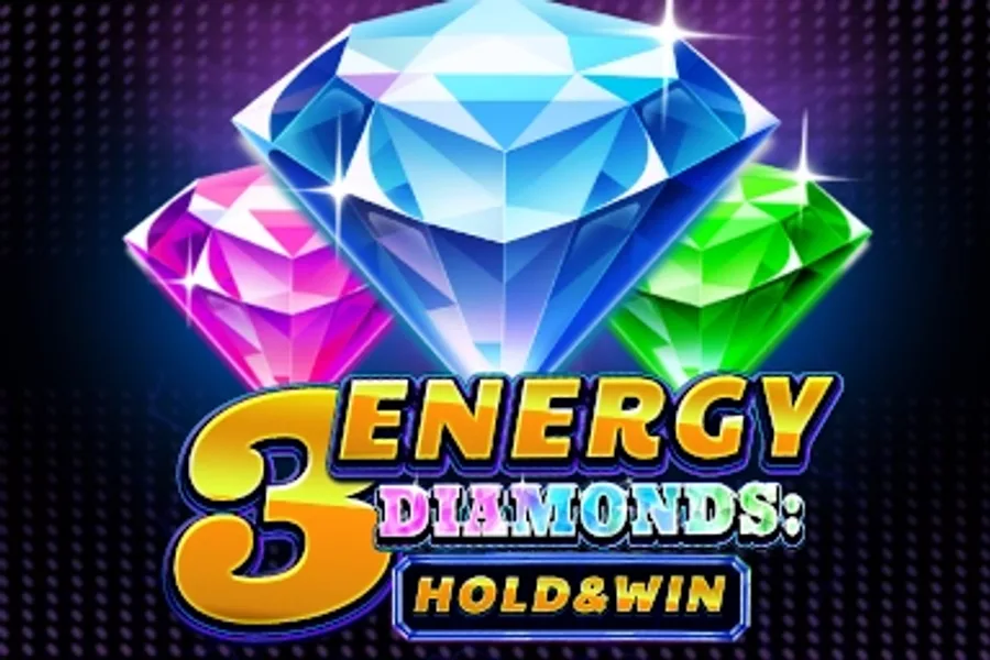 3 Energy Diamonds: Hold & Win slot artwork by OctoPlay