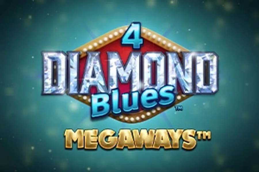 4 Diamond Blues Megaways slot artwork by Buck Stakes Entertainment