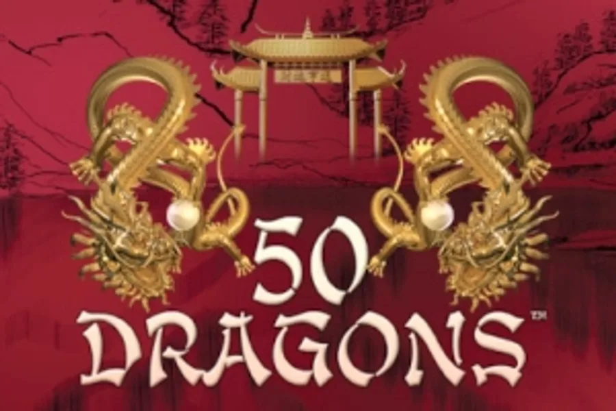 50 Dragons slot artwork by Aristocrat Gaming