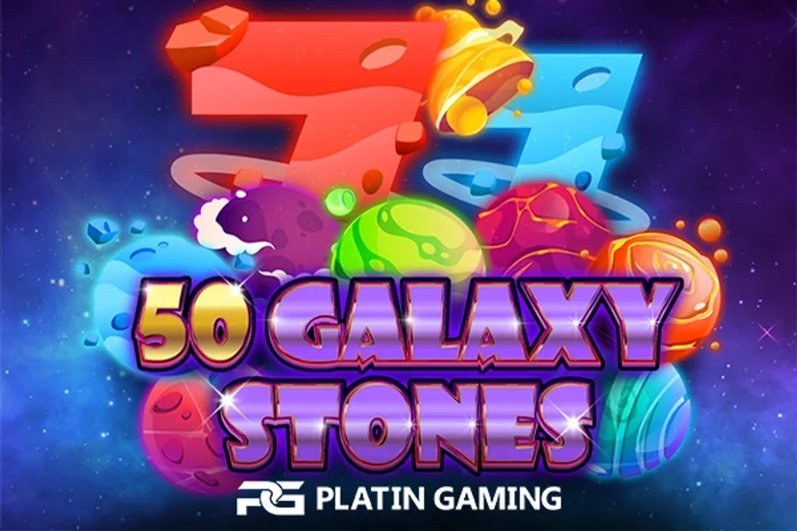 50 Galaxy Stones slot artwork by Platin Gaming