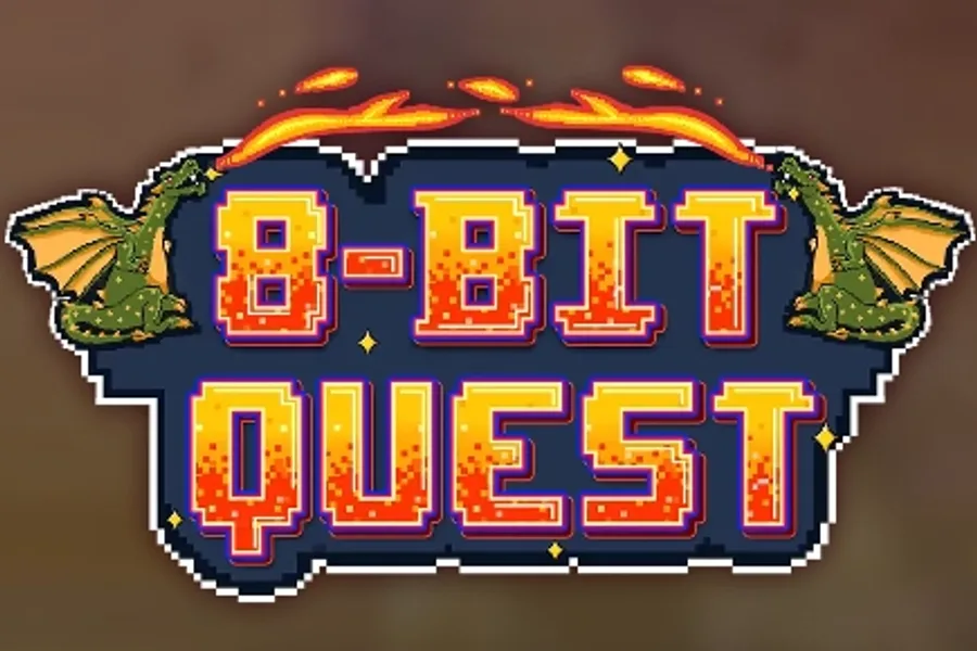 8-Bit Quest slot artwork by NowNow Gaming