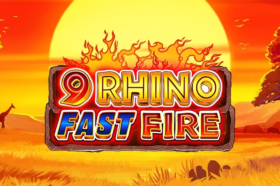 9 Rhino Fast Fire slot artwork by Realistic Games