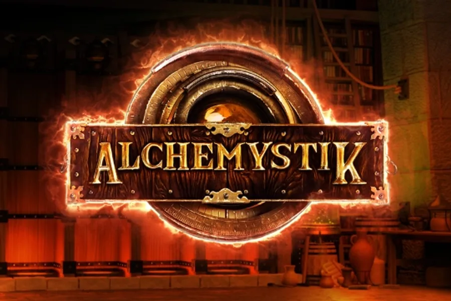 Alchemystik slot artwork by Gromada Games