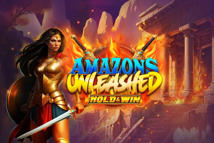 Amazons Unleashed slot artwork by Rival