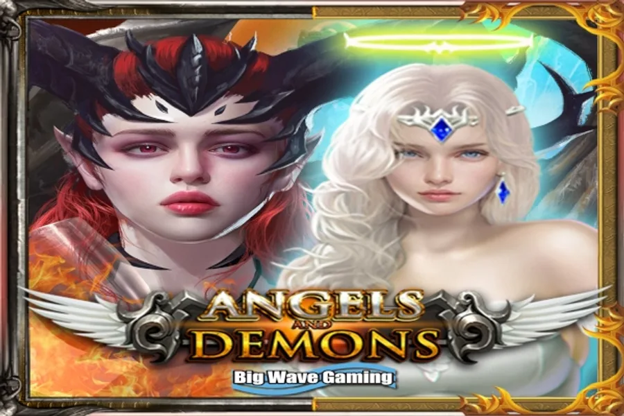 Angels and Demons slot artwork by Big Wave Gaming