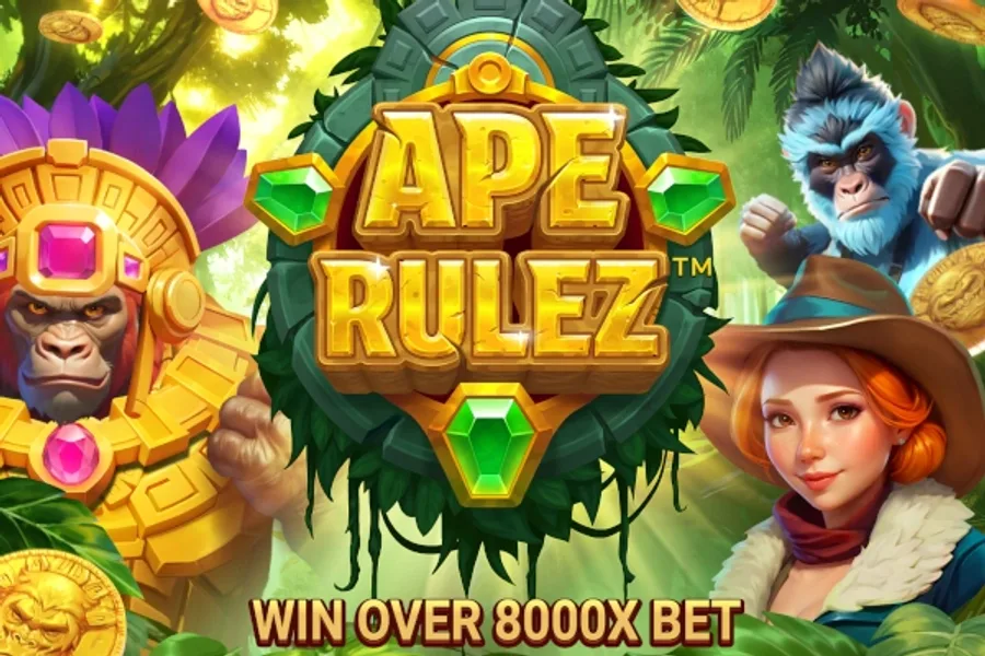 Ape Rulez slot artwork by Foxium