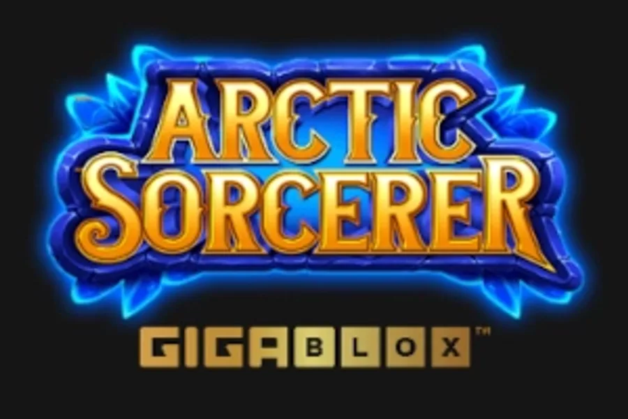 Arctic Sorcerer Gigablox slot artwork by Bad Dingo