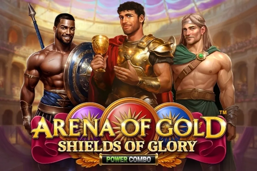 Arena of Gold: Shields of Glory Power Combo slot artwork by All41Studios