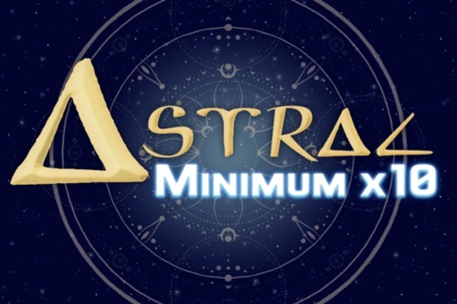 Astral Minimum x10 slot artwork by Xin Gaming