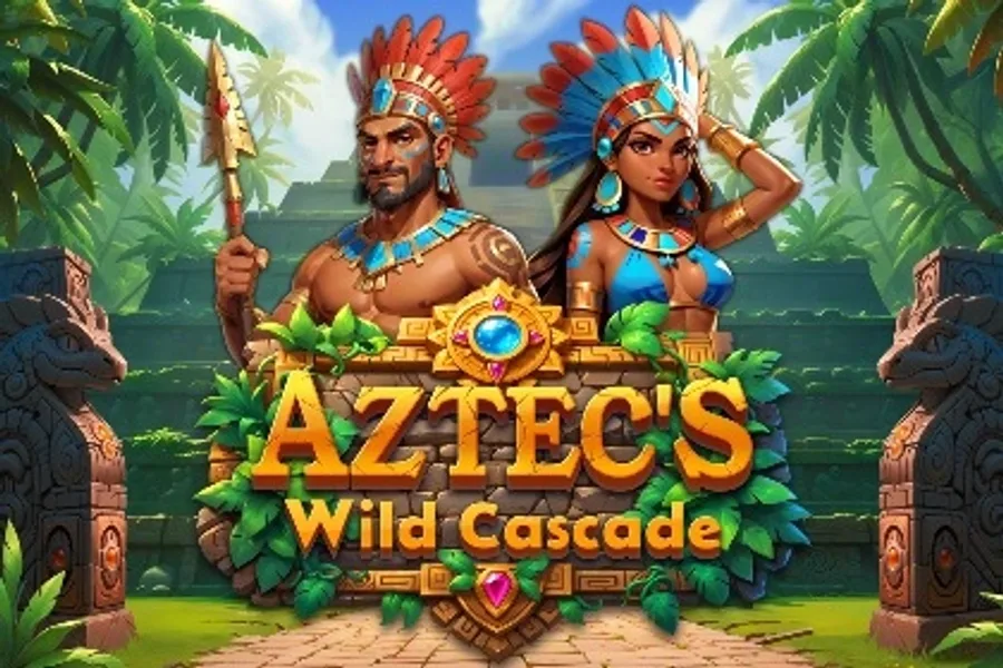 Aztec's Wild Cascade slot artwork by CasinoWebScripts