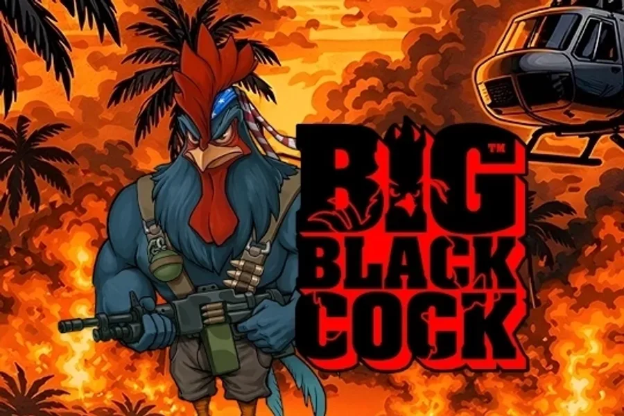Big Black Cock slot artwork by Wicked Games