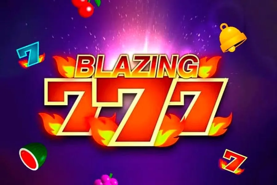 Blazing 777 slot artwork by 1X2 Gaming
