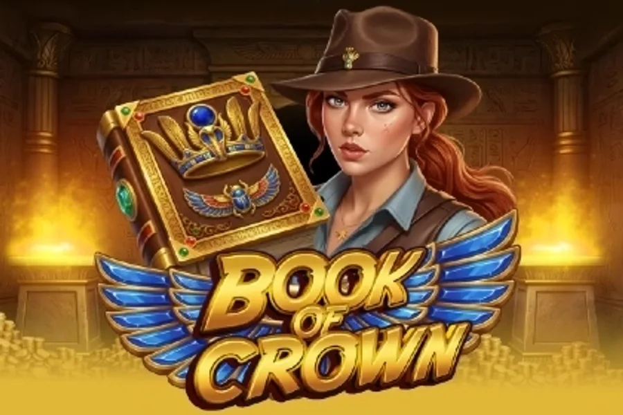 Book of Crown slot artwork by PoggiPlay