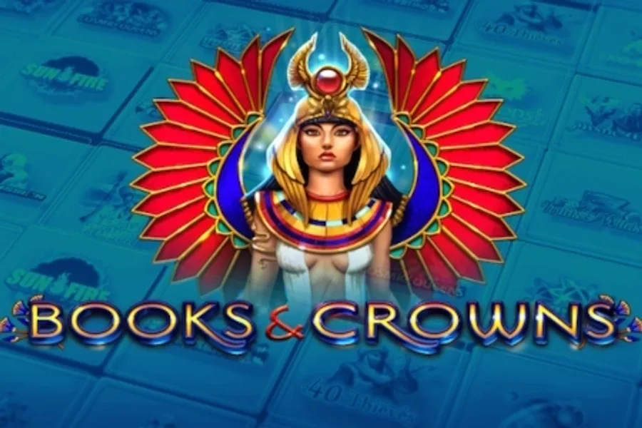 Books & Crowns slot artwork by Bally Wulff