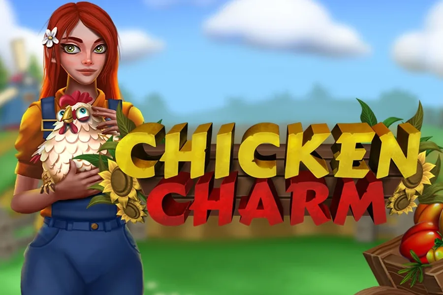 Chicken Charm slot artwork by Seven ABC