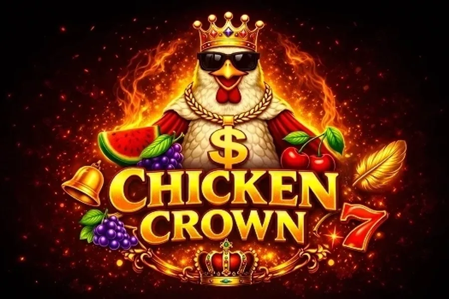 Chicken Crown slot artwork by Astriona