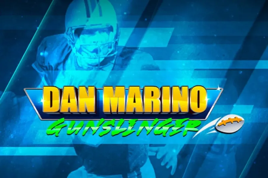 Dan Marino Gunslinger slot artwork by Pixiu Gaming
