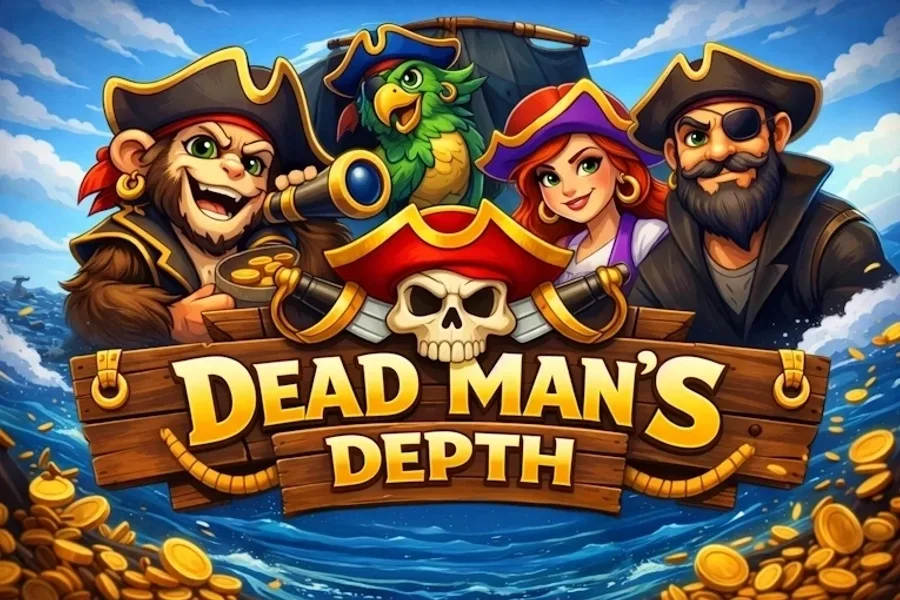 Dead Man's Depth slot artwork by Arcane Pixel