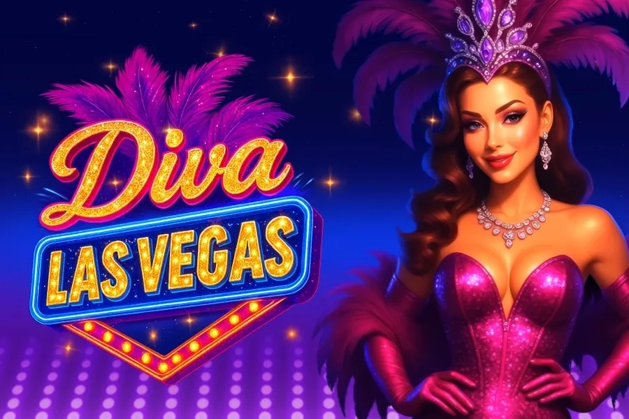 Diva Las Vegas slot artwork by R3SPIN