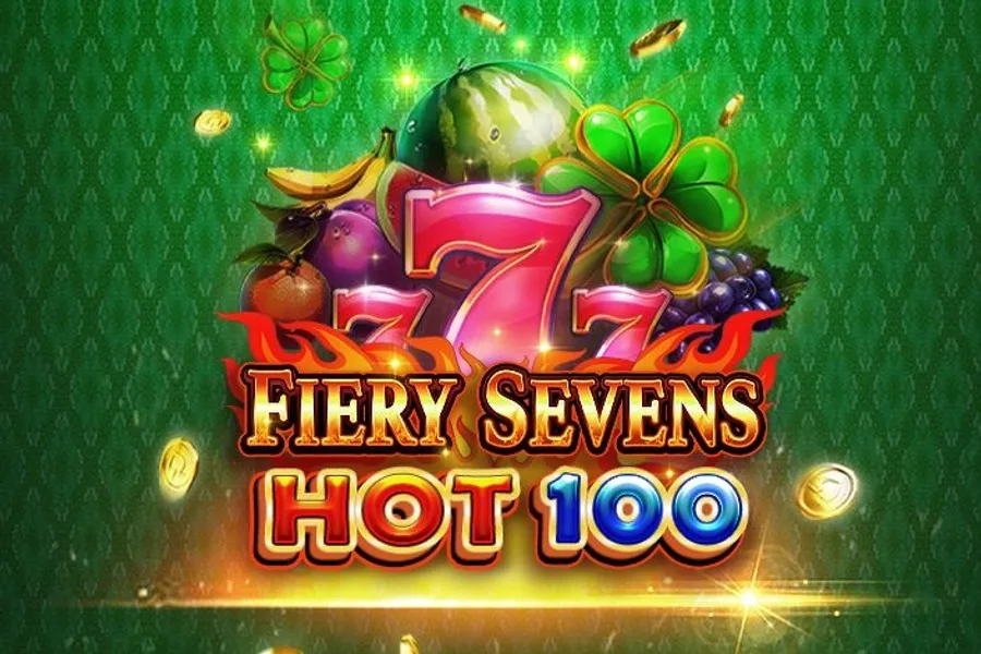 Fiery Sevens Hot 100 slot artwork by Spadegaming