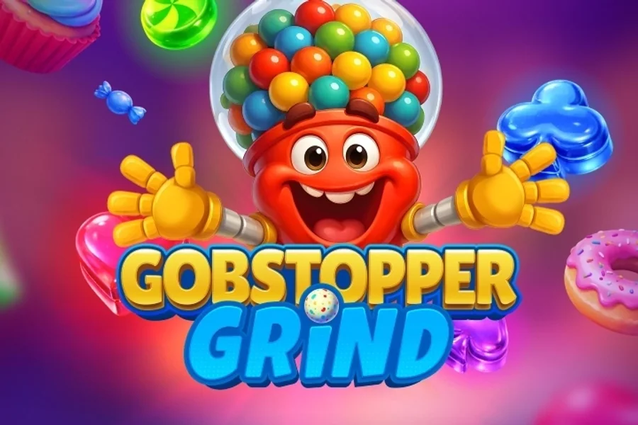 Gobstopper Grind slot artwork by BullShark Games