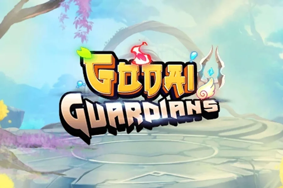 Godai Guardians slot artwork by Jade Rabbit Studio