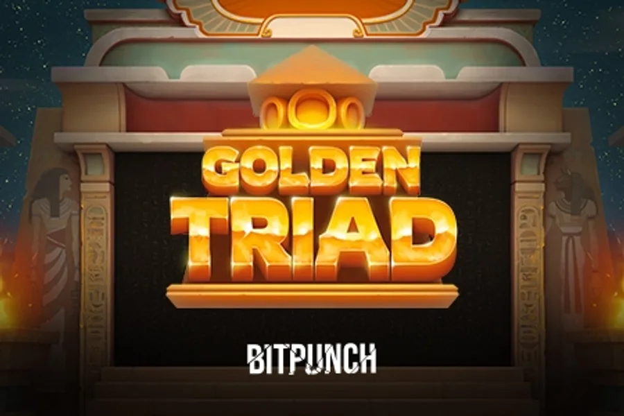 Golden Triad slot artwork by Bitpunch