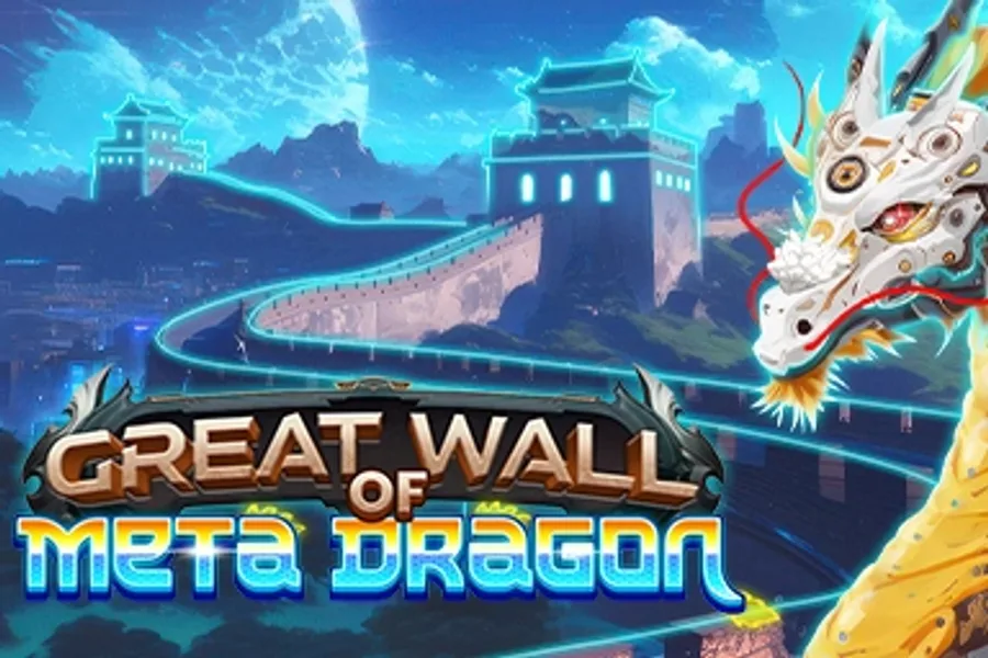 Great Wall of Meta Dragon slot artwork by Live22