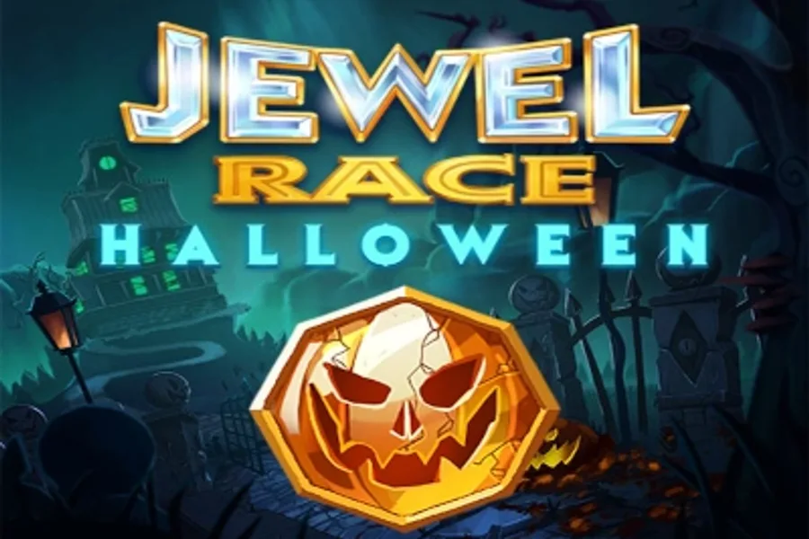 Jewel Race Halloween slot artwork by Golden Hero