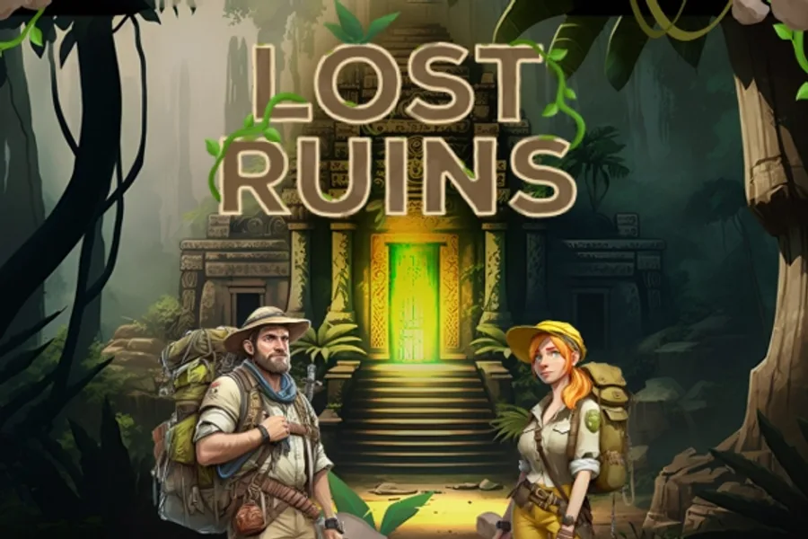 Lost Ruins slot artwork by Gemini Gaming