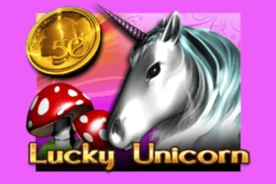 Lucky Unicorn slot artwork by LIONLINE