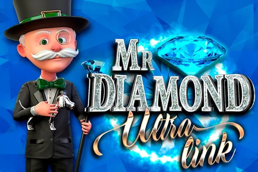 Mr. Diamond Ultra Link slot artwork by Vital Games