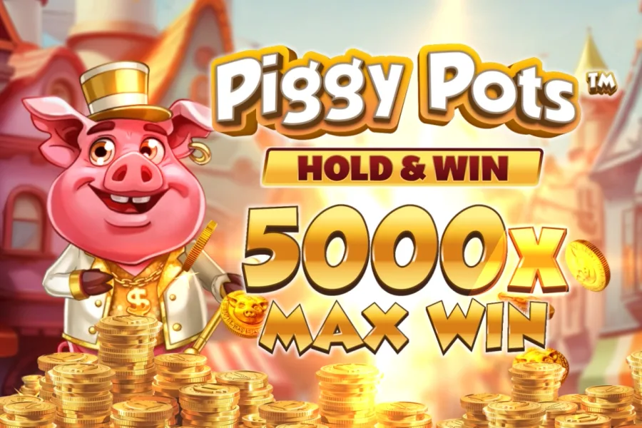 Piggy Pots slot artwork by Wildcat Gaming