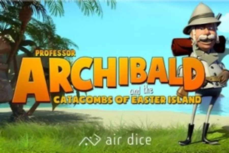 Professor Archibald slot artwork by Easter Island Studios