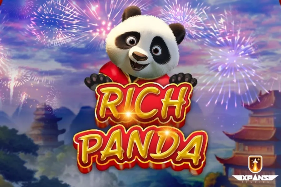 Rich Panda slot artwork by Expanse Studios