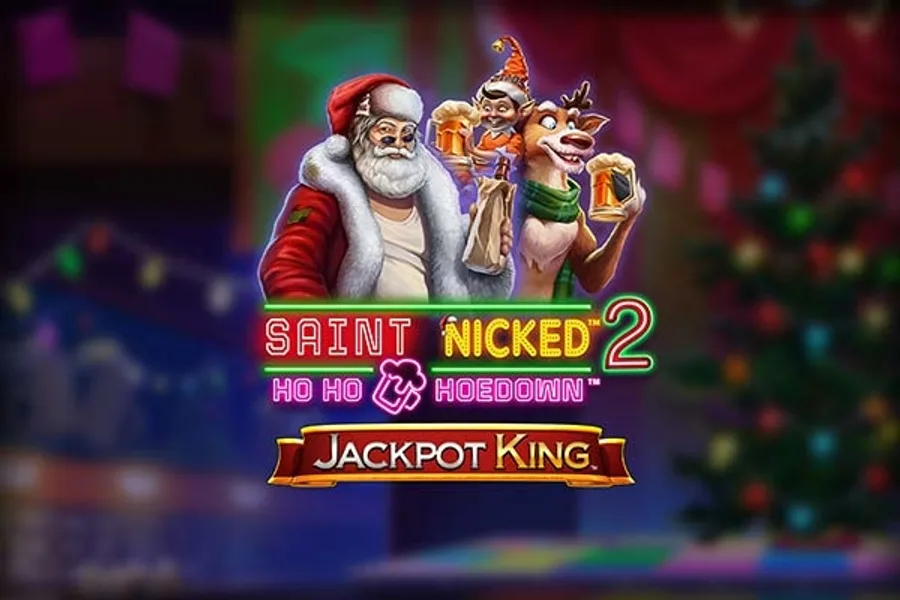 Saint Nicked 2 Jackpot King slot artwork by Lucksome