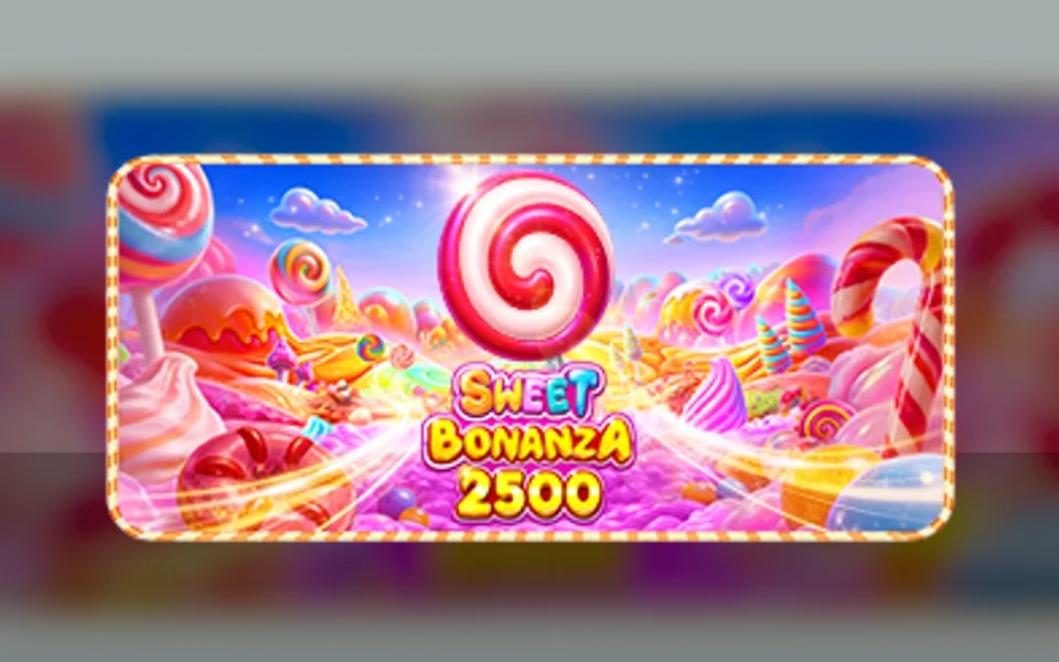 Sweet Bonanza 2500 slot artwork by Pragmatic Play