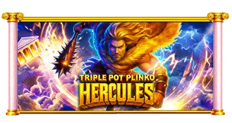 Triple Pot Plinko - Hercules slot artwork by Pragmatic Play