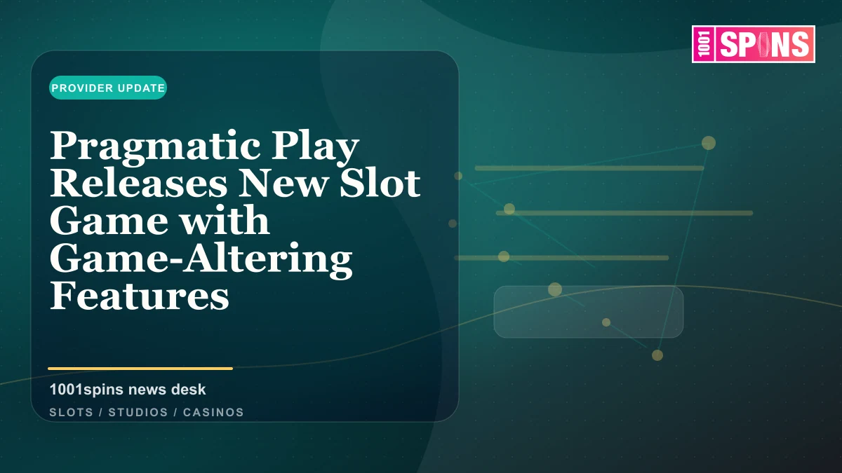 Pragmatic Play Releases New Slot Game with Game-Altering Features news cover