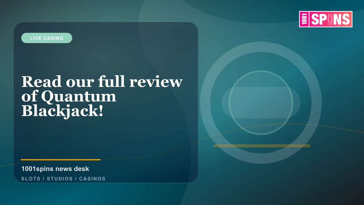 Read our full review of Quantum Blackjack! news cover