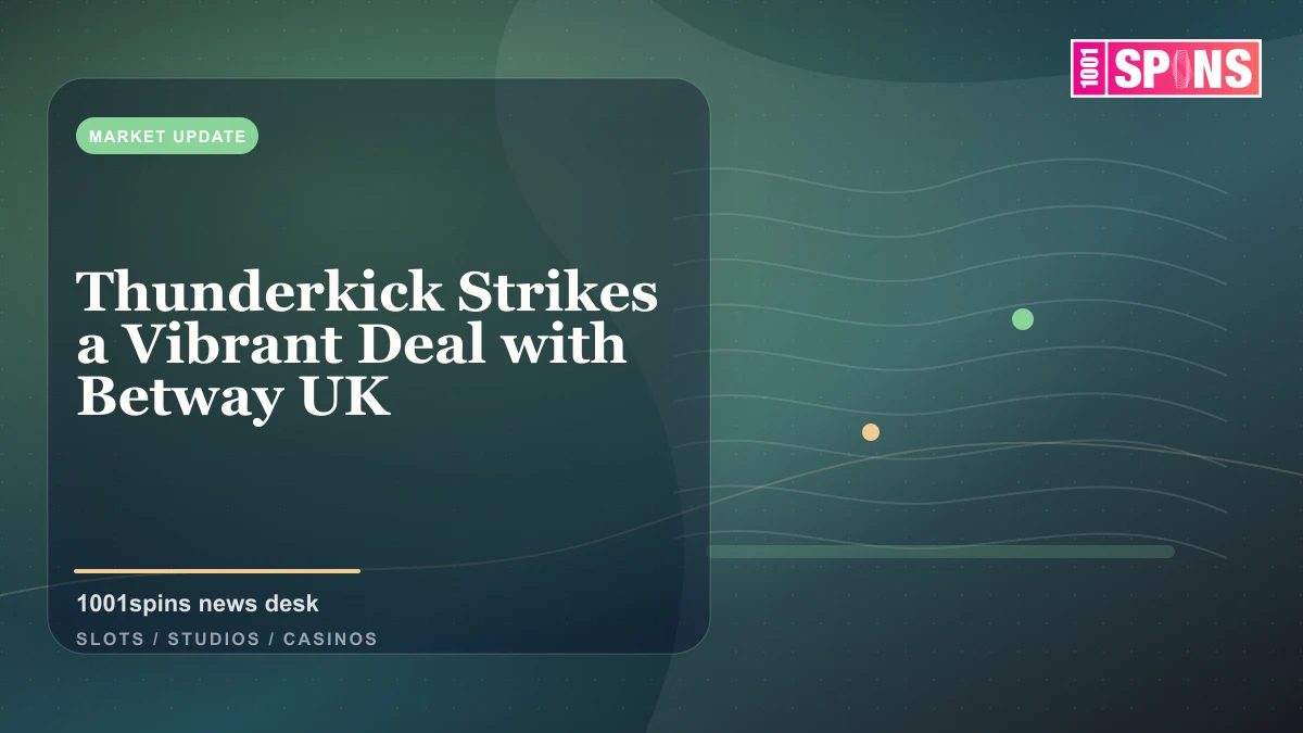 Thunderkick Strikes a Vibrant Deal with Betway UK news cover