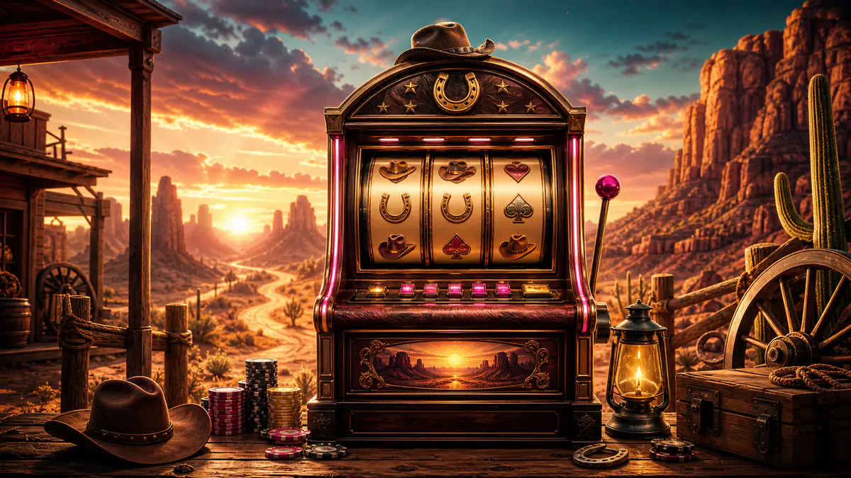 Wild West slot release editorial image