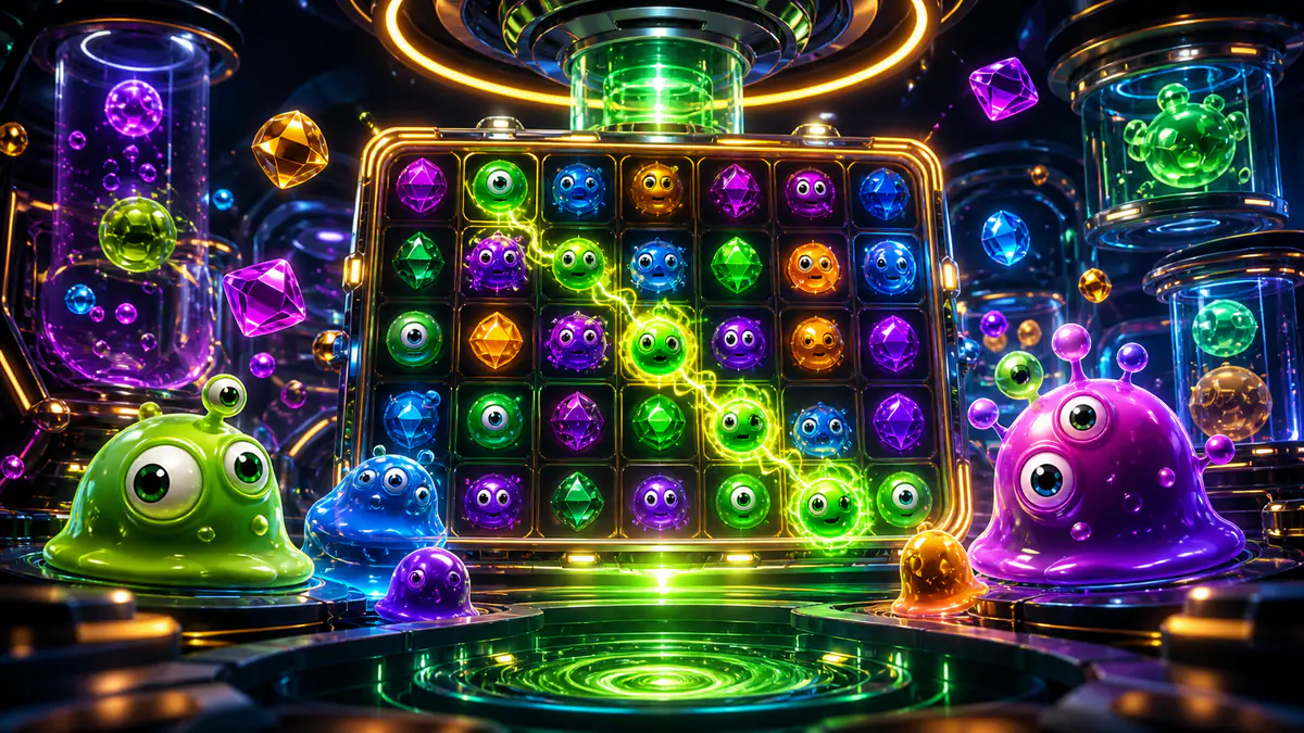 Sci-fi cluster slot release editorial image