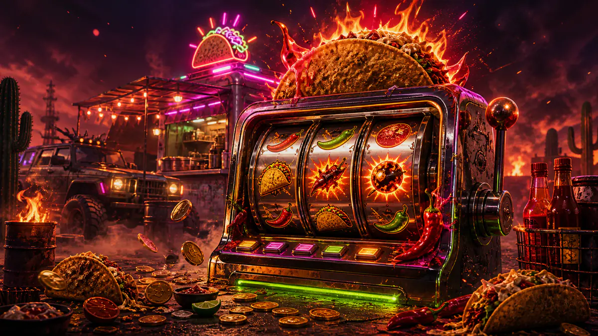 Spicy post-apocalyptic slot release editorial image
