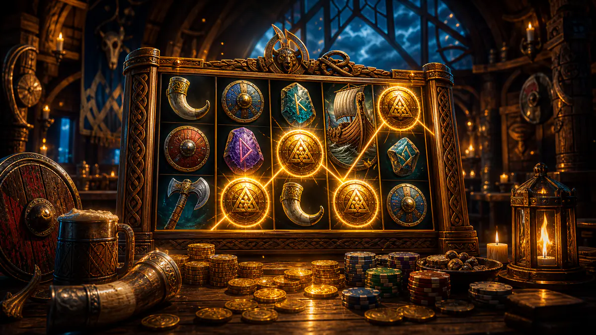 Norse tavern slot release editorial image