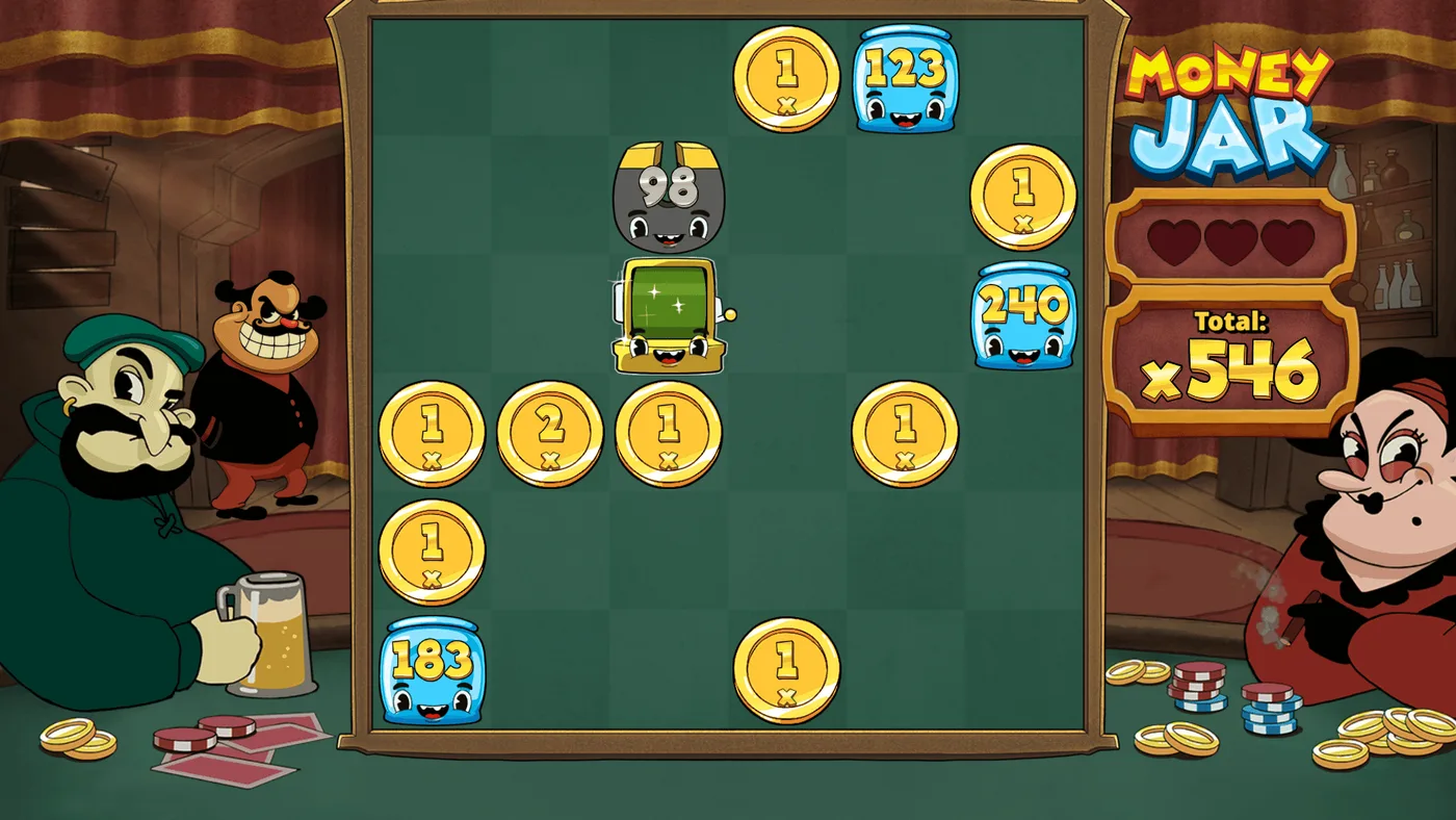 Money Jar symbol set and feature symbols